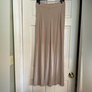 BCBG tan wide legged pants